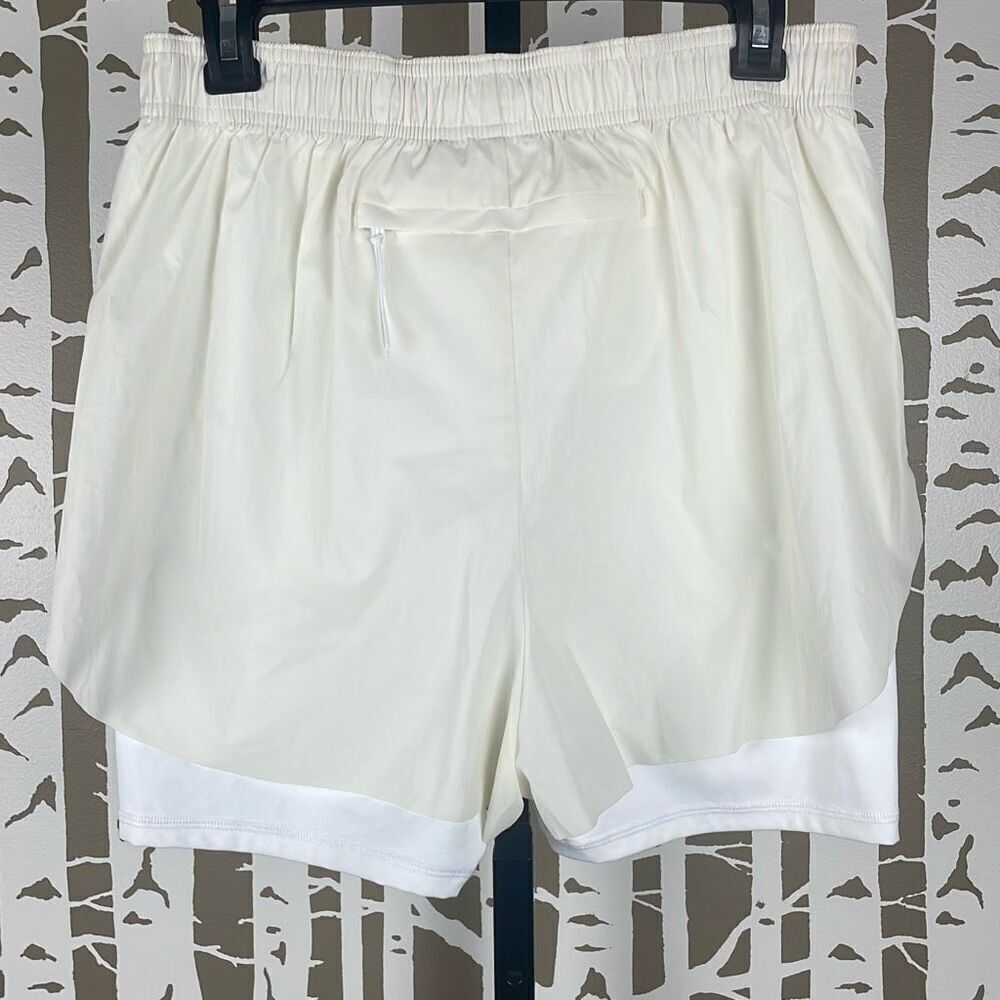 CALIA 2 In 1 Run Short White Reflective High Rise M - Picture 3 of 13